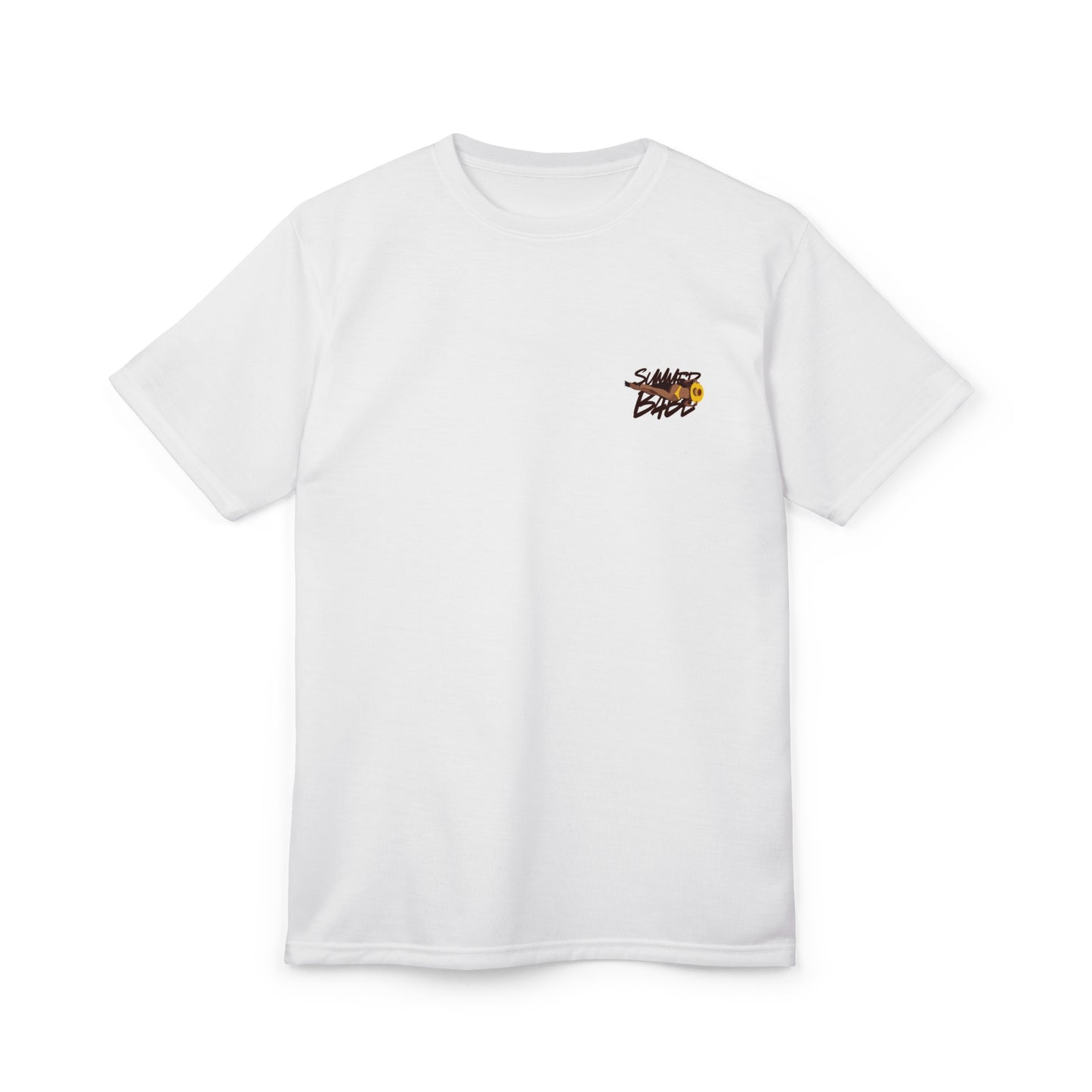 Summer Babe Graphic Tee - White